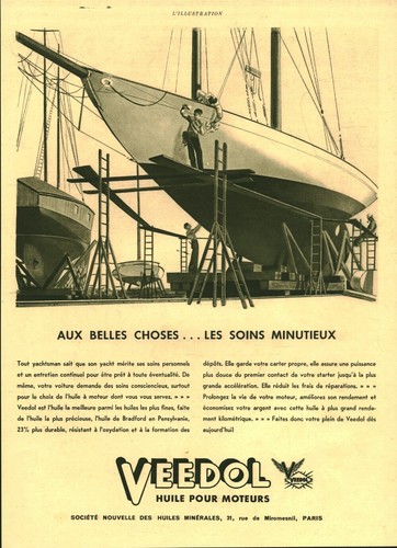 Publicité ancienne veedol - ancienne,