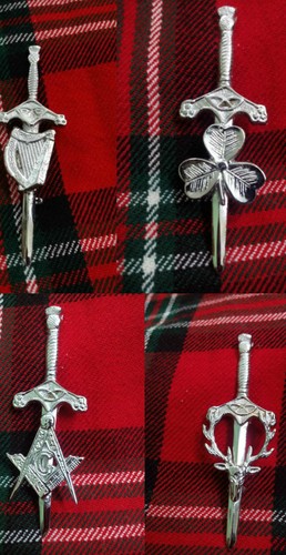 Kilt écossais broche chardon - kilt,