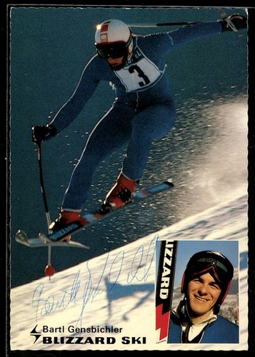 Skieur bartl gensbichler - skieur, sur
