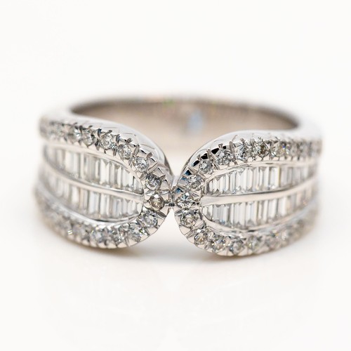 Bague 750 18k blanc - 750/18k,