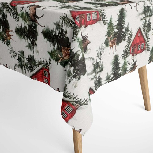 Nappe recouvert coton avec - nappe, en