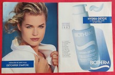 Publicité de presse: Produits de beauté Soins Visage HYDRA DETOX de BIOTHERME