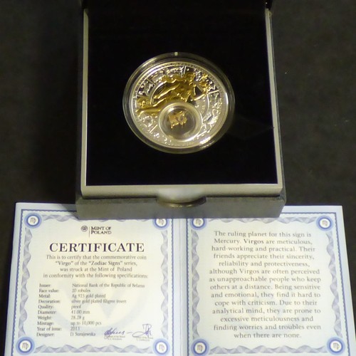 Belarus rubles 2013 zodiac - belarus,