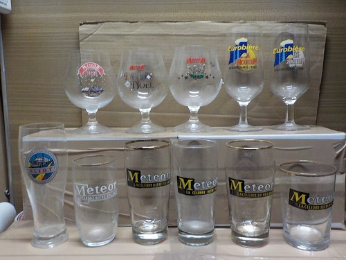 Verre ancien biere - verre,