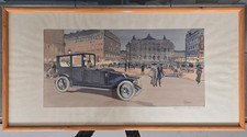 Lithographie ancienne Gamy