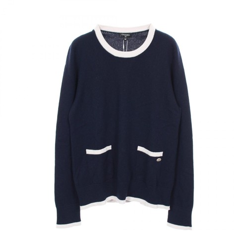 Pull tricoté boutonné chanel - boutonné,