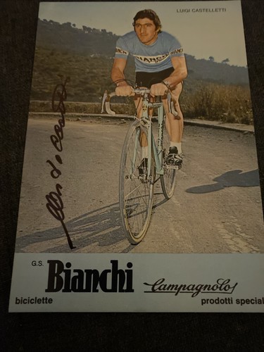 Carte postale cyclisme luigi - postale,