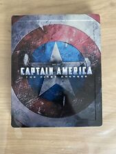 STEELBOOK CAPTAIN AMERICA + DISQUE 4K + DISQUE 3D COMME NEUF 