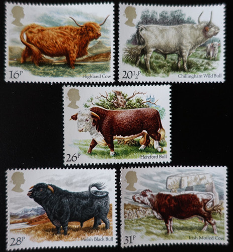 Timbres royaume uni - timbres,
