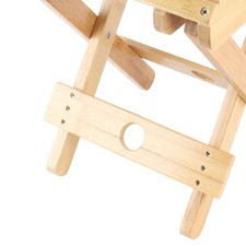 Tabouret Pliant Bambou Massage Boutique De Rasage Repose-pieds De Douche Acc OBF