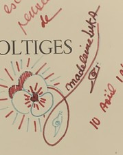 Tableau ancien Madeleine Luka