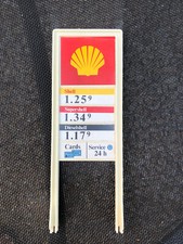 Panneau station service Shell