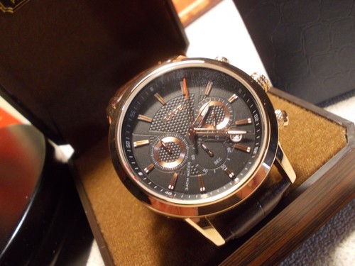 Montre chronographe homme lige - chronographe,