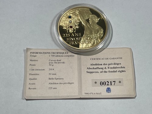 Médaille 225ans révolution - médaille,