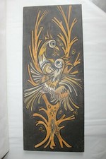 Peinture celtique signée du