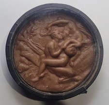 Médaillon En Cire Scène