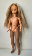 Avec défauts Poupée mannequin Cathie de Bella Nancy Cathy platine Yeux bleus 