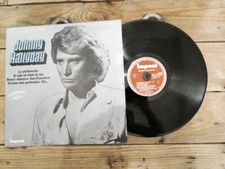 JOHNNY HALLYDAY DISQUE DE PLATINE LP 33T VINYLE EX COVER EX ORIGINAL 1977