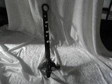 Ancien pied de tourne broche