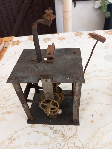 Ancien mouvement horloge - mouvement, d'horloge