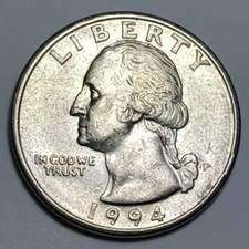 1994 P Washington Quarters