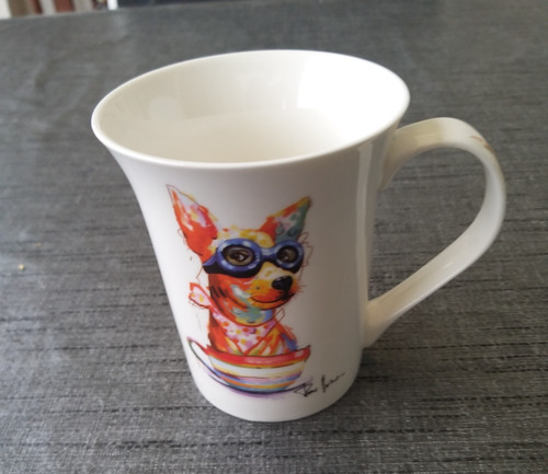 Mug chihuahua porcelaine - cm,