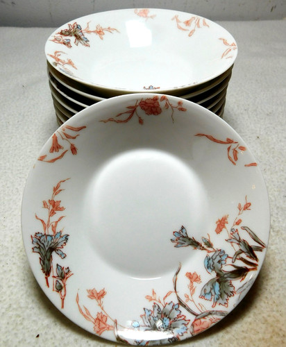 Ten 1890 haviland - ten, pink/blue