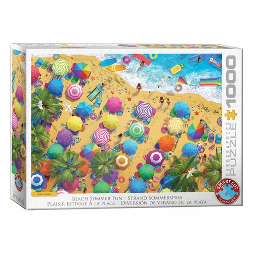 Eurographics puzzle plage - puzzle, eté
