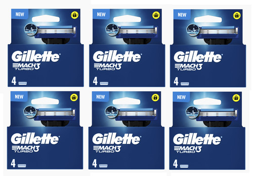Lot lames gillette mach3 turbo - gillette,