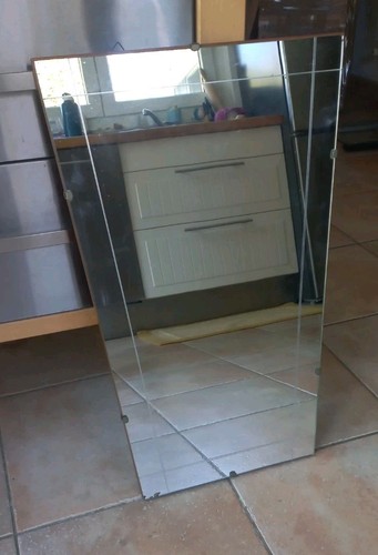 Ancien miroir asymetrique old - miroir,