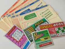 Lot de 4 tickets de jeu et 4