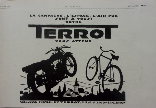 Publicite moto terrot - ,