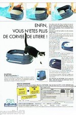 PUBLICITE ADVERTISING 126  1992  Pattounes  litière chat