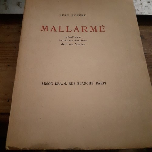 Mallarme jean royere éditions - mallarme,