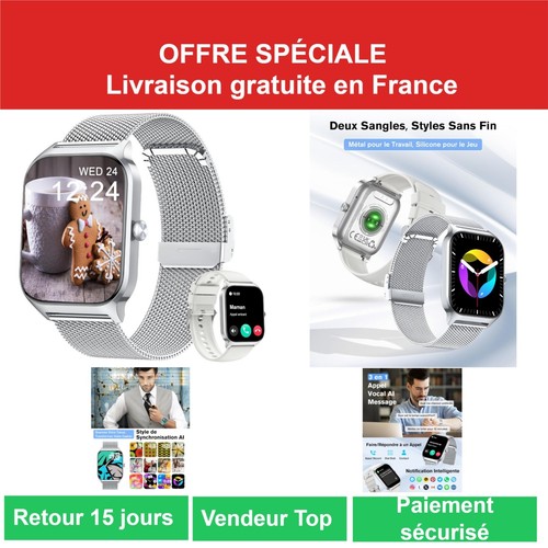 Kalinco montre connectée - montre,
