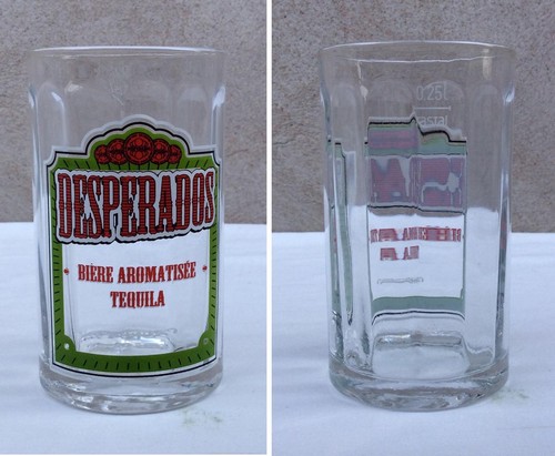 Lot verres publicité - -,