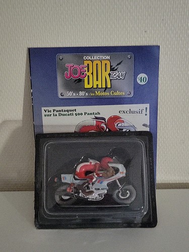 Figurine moto joe bar team - figurine,