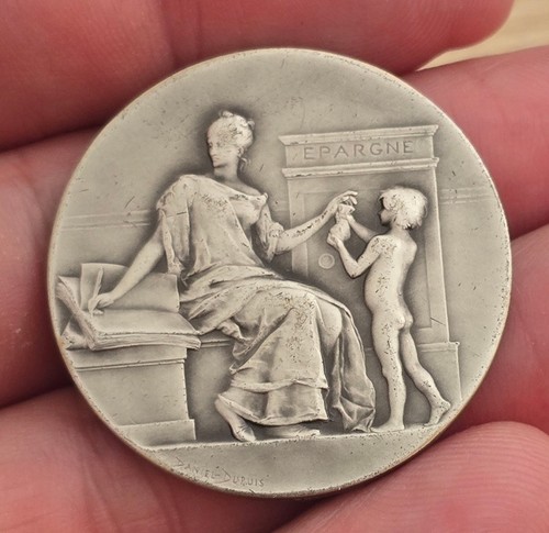 Rare médaille argent - rare,