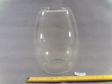 Verre de lampe tempête à ergots en verre, ALG,  H: 14 cm lampe à pétrole (CW15)