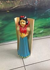 Ancienne grande poupée Blanche Neige en porcelaine, idée de cadeau de noël