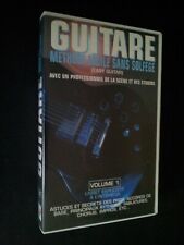 Guitare Méthode facile sans solfège Vol 3 VHS Avec 1 Livret  Clarys Editions