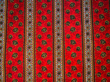 Tissu ancien coton provençal " Nice " Cota Sélec larg 125 cm x H 300 cm réf C651