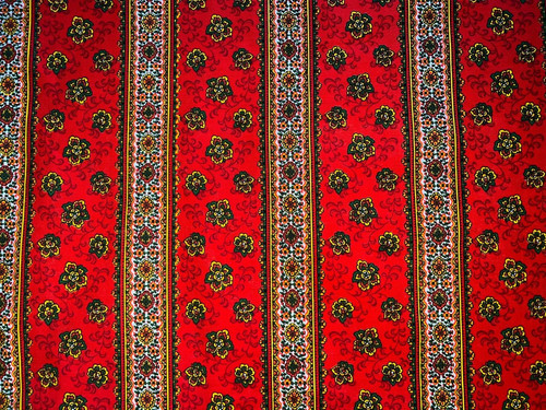 Tissu ancien coton provençal