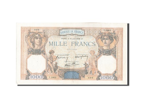 Billet france 1000 francs - billet,, 1