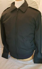 BLOUSON DE VOL NOIR DE L'ARMEE DE L'AIR BELGE EN TAILLE 50S - NEUF