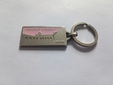 Porte-clés L' ABBAYE D' ALIENOR VENDEE Keychain vintage 80'