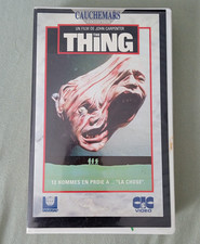 THE THING en VHS rare CIC originale de John Carpenter