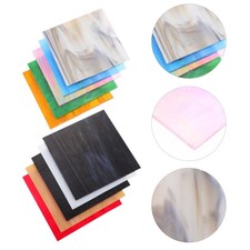 10 Pcs Feuille De Verre