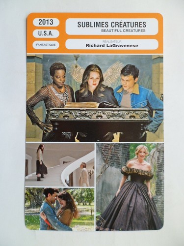 Carte fiche cinema 2013 - fiche,