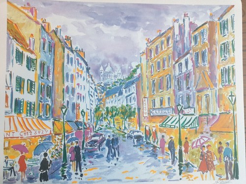Lithographie jean claude - lithographie,